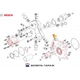 F00N202279 BOSCH Клапан перепускной насоса высокого давления MAN TGA TGL TGS TGX