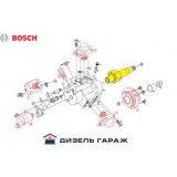 F01M100928 BOSCH Вал эксцентриковый топливного насоса CR 2.3  JTD MULTIJET