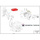 9160-070 DELPHI Датчик випередження EPIC IDI