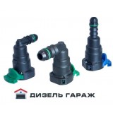 RK23319 PARKER RACOR Комплект кутових (90') швидкознімних фітингів для фільтрів SNAPP