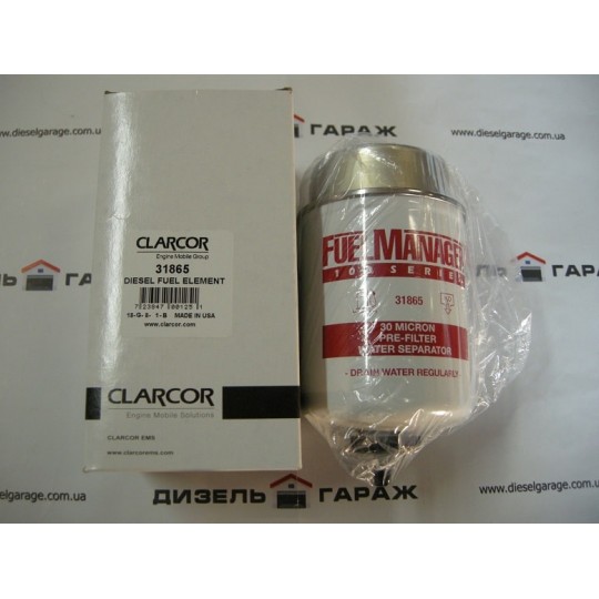 31865 CLARCOR 30 микрон Фильтрующий элемент FUEL MANAGER FM100