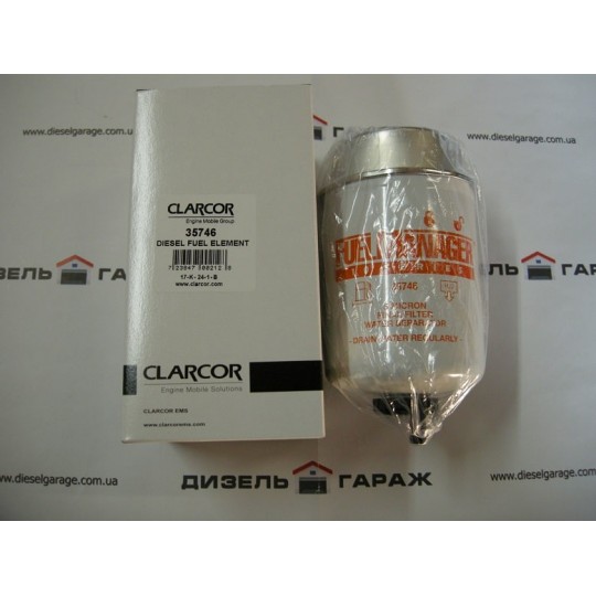 35746 CLARCOR 5 мікрон Фільтруючий елемент FUEL MANAGER FM10