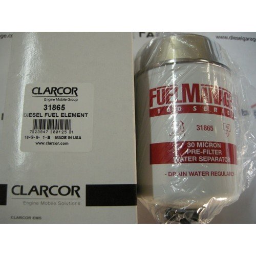 31865 CLARCOR 30 мікрон Фільтруючий елемент FUEL MANAGER FM100