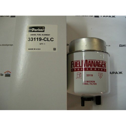 33119 CLARCOR 5 мікрон Фільтруючий елемент FUEL MANAGER FM1000